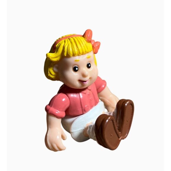 Keenway My Kindergarten Schoolgirl blonde bob mini play  Toy action figure - Picture 11 of 11